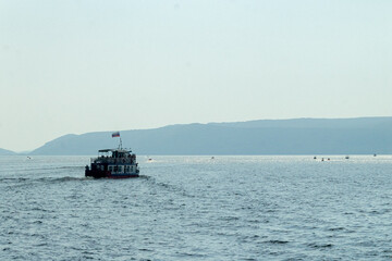 fishing boat in the bay
