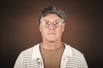 Mann mit Brille