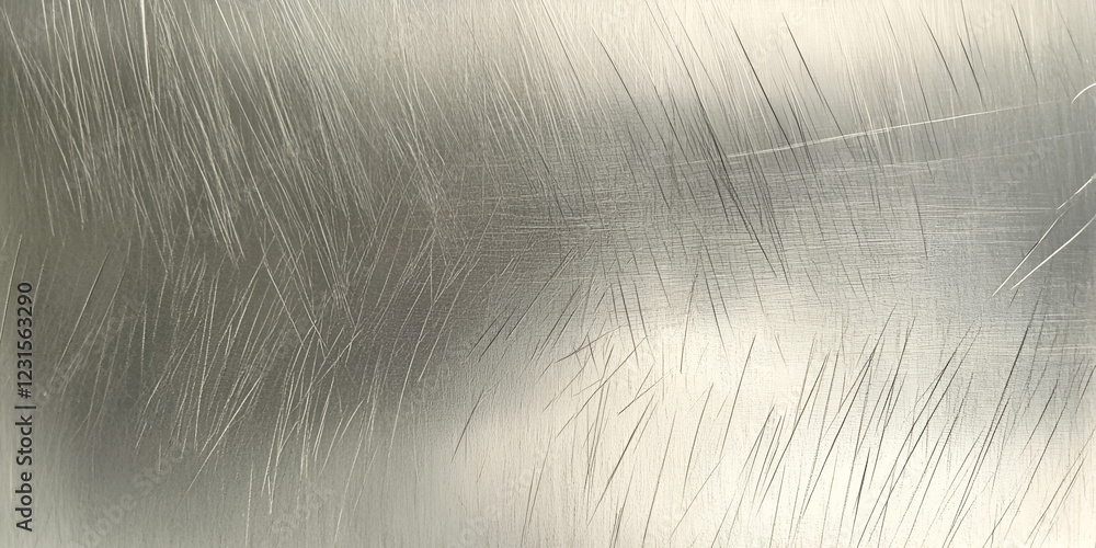 Poster brushed metal texture: a close-up shot reveals the intricate texture of brushed metal, showcasing it