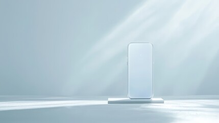 Experience the sleek design and advanced features of the newest mobile phone model.