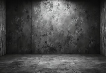 Dark Metal Room Background