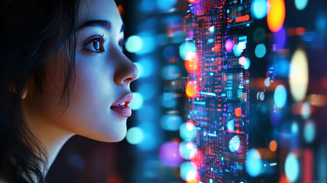 Show scenarios where AI-powered translation tools facilitate communication between individuals from different linguistic backgrounds
