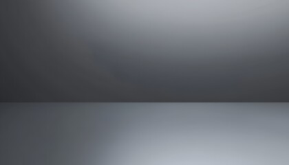 Minimalist background of a smooth gray gradient with subtle light and shadow transitions, clean and professional
