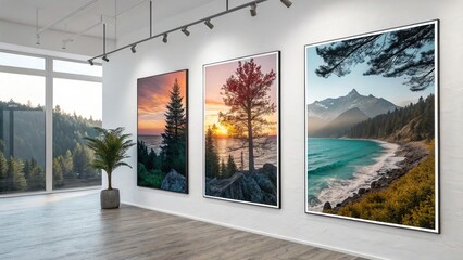 Abstract Minimalist Wall Art Collage - Contemporary Posters