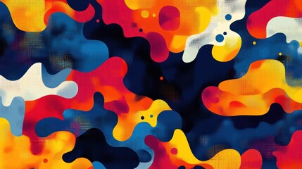 Abstract swirling paint texture background design