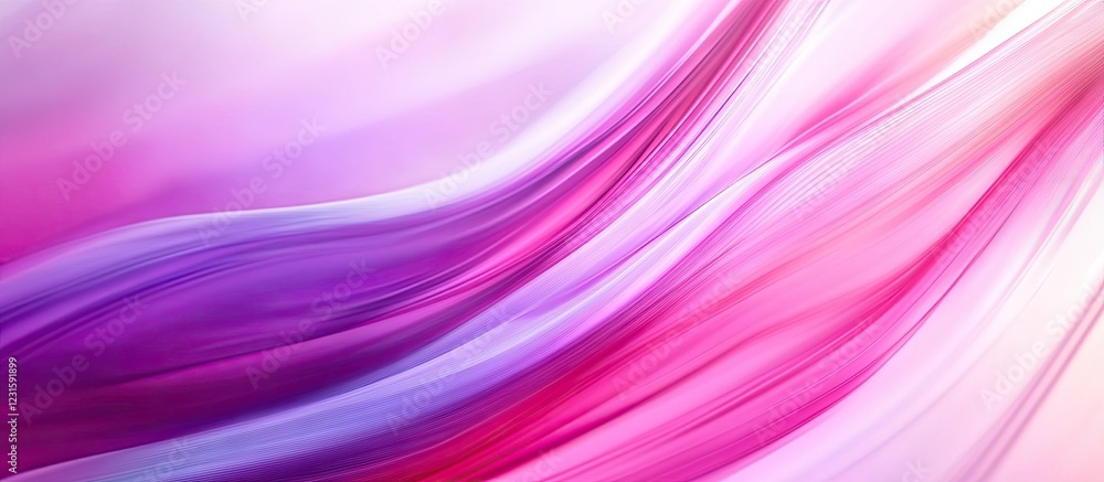 Poster vibrant violet abstract background featuring dynamic pink and purple flowing gradients with smooth l