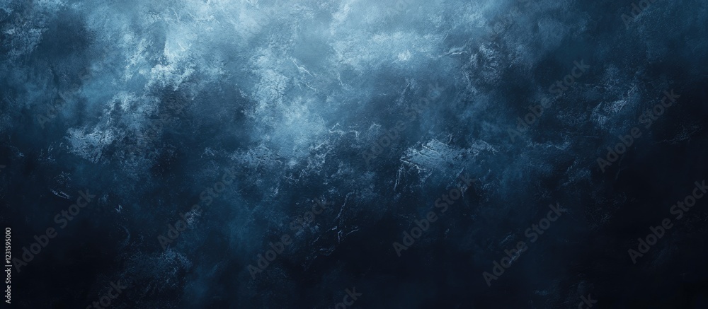 Fototapete Elegant dark blue gradient texture with deep navy hues creating a rich visual effect, perfect for sophisticated design backgrounds.