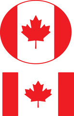 canada, flag, maple, leaf, symbol, icon, button, illustration, country, national, vector, america, sign, red, nation, banner, design, 3d, maple leaf, north, logo, ottawa, toronto, patriotic, patriotis