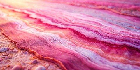 Soft pink marble, long exposure, abstract stone texture.