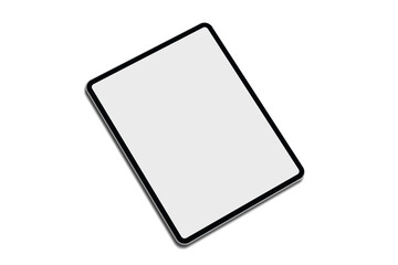 Ipad pro high quality transparent mockup