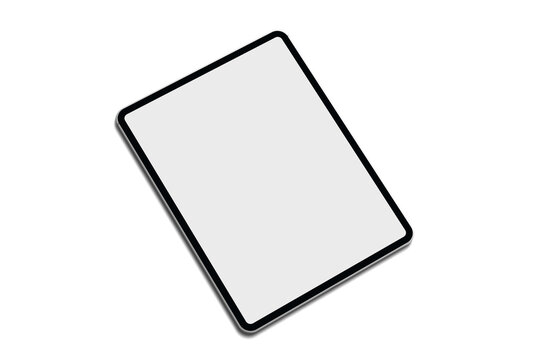 Ipad pro high quality transparent mockup