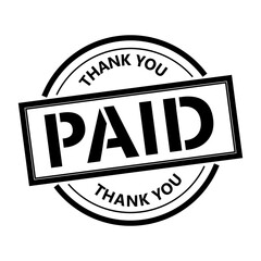 paid stamp icon vector design templates