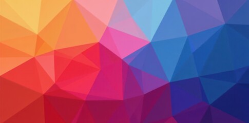 Fototapeta premium Interlocking, low-poly gradient forms create a dynamic, abstract cover , shape, abstract