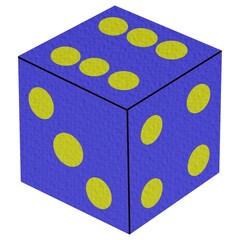 Gamble cubes marked with dots, gamble cubes, pair of dice lying with numbers on top side drawn with lines, throwable gambling device for tabletop, board and casino games icon