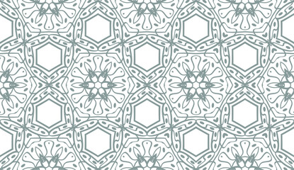 Creative Geometric Ornament. Seamless Vector Illustration. Design for Fashion, Interior, Textile
