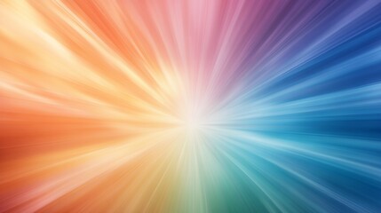 Colorful abstract light burst background, radiating energy, vibrant hues, dynamic movement, ideal for website design