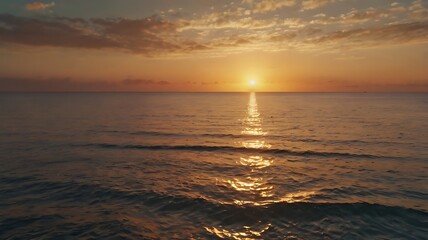 Obraz premium sunset over the sea