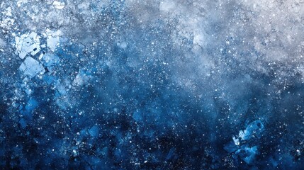 Obraz premium A Celestial Background with Starry Midnight Blue