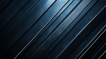 Obraz premium Polished Dark Metal Abstract Background with Dynamic Lines and Texture