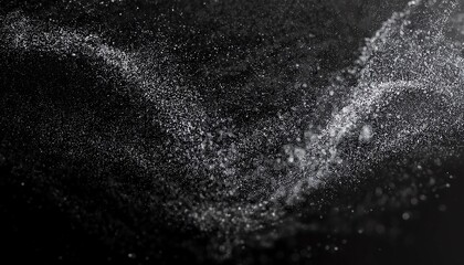 Obraz premium Resonance of Silence The Harmony of Dissolving Particles