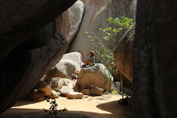 geossitio conventos da serra rajada, em cerro corá, rio grande do norte, geoparque seridó