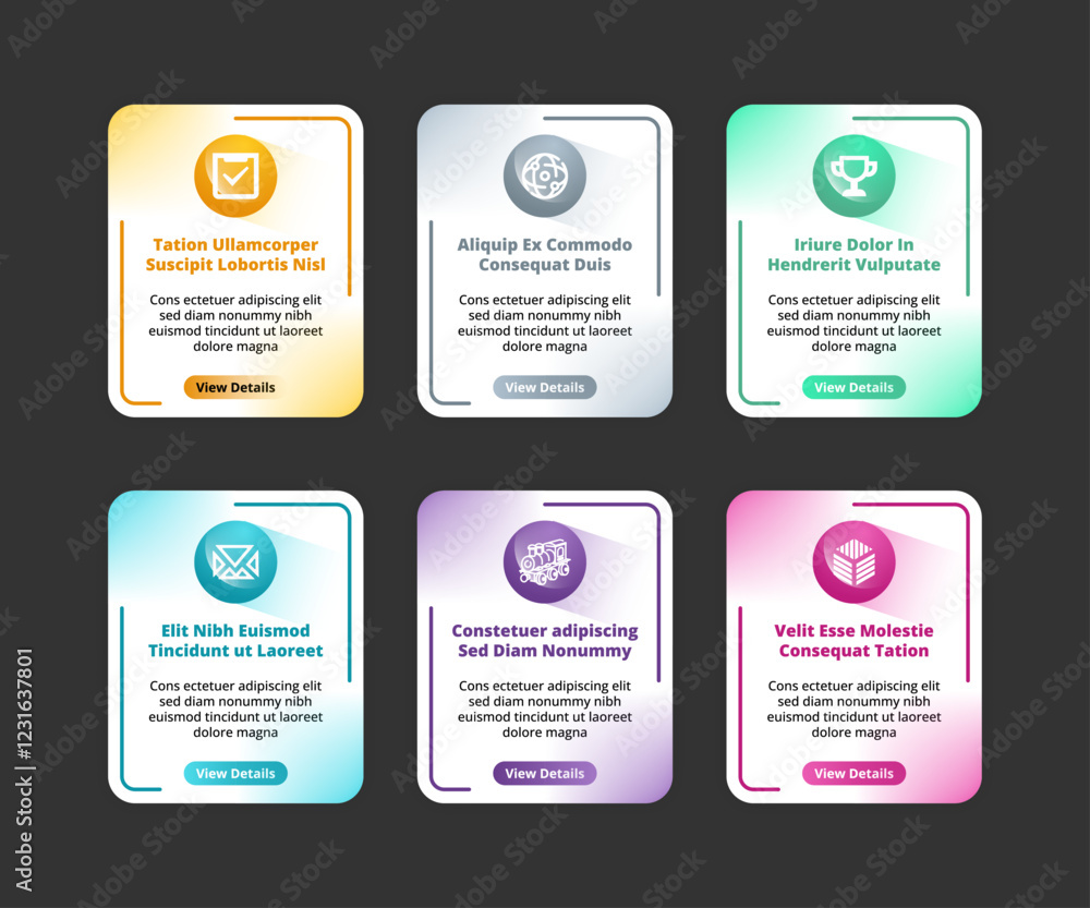 Poster business data visualization. timeline infographic icons designed for abstract background template st
