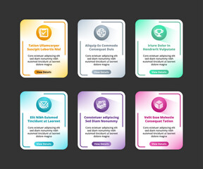 Business data visualization. timeline infographic icons designed for abstract background template stock illustration, vertical layout with soft shadow colors, 6 Choice, Periodic