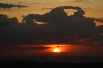 por do sol em martins, rio grande dno rte