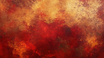 Obraz premium A Fiery Background with Deep Crimson and Glowing