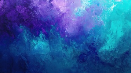 Obraz premium A Luminous Background with Neon Cyan and Electric Blue