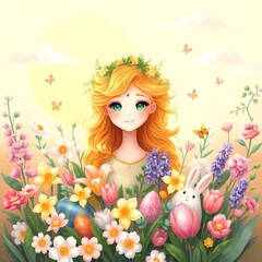 easter postcard
