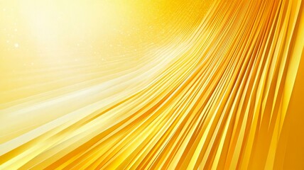 Obraz premium Abstract Yellow Waves with Soft Light Gradient in Modern Design