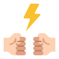 Conflict Resolution flat icon