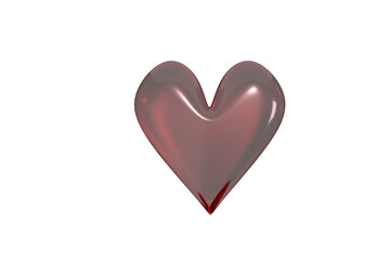 heart shaped chocolate