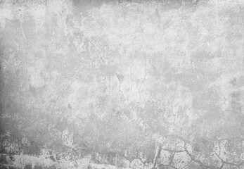 Wall texture abstract grungy pattern grey surface structure retro building plaster floor crack dirty broken rough background black white paint backdrop exturior material cement urban blank.