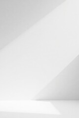 Clean white studio background, perfect for mockups, image, art, clean