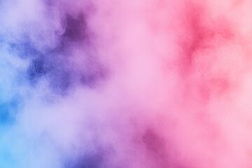 Naklejka premium Beautiful pastel clouds in sky create dreamy atmosphere with soft hues of pink, blue, and purple, evoking sense of calm and tranquility