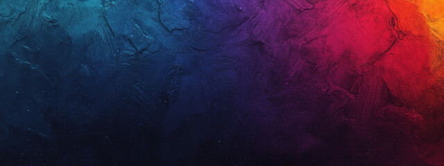 Vibrant abstract background with rich colors blending from blue to red, creating dynamic and textured visual experience. Perfect for artistic projects or digital designs