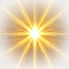 Obraz premium Bright Light Burst with Radiating Golden Rays on Soft Background