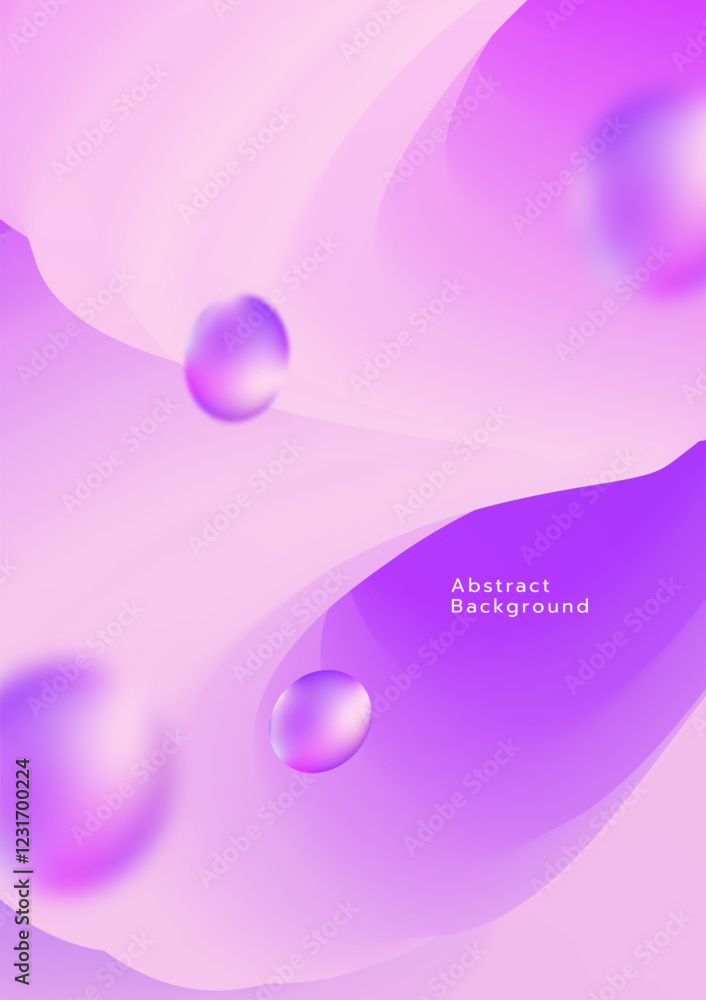Poster modern abstract background and soft fluid waves. dynamic and futuristic for digital designs, social 