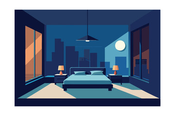 interior of a bedroom