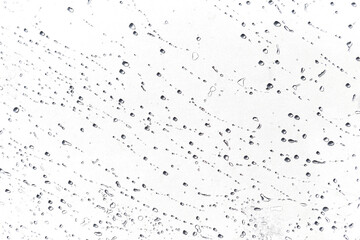 Abstract Water drops on white background, water drops pattern background