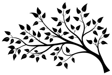 branch with leaves