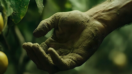 Photo Hand Soil Nature Green Leaf Plant Agriculture Farming Growth Cultivation Gardener