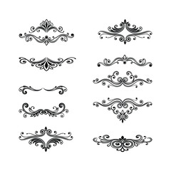 Antique Book Embellishment & Intricate Line Drawing