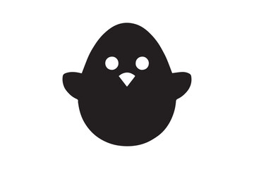 Best Chick Hatch Surprise icon vector, silhouette, illustration