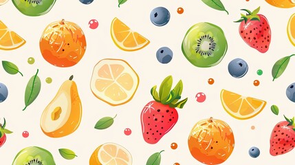 Abstract seamless pattern