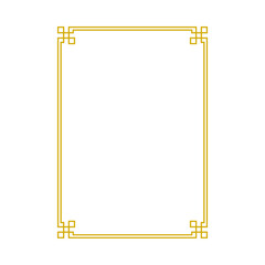 chinese border frame.eps