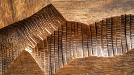 Gentle Wood Grain Patterns in Soft Focus Lighting
