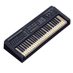  Keyboard isolated on transparent background